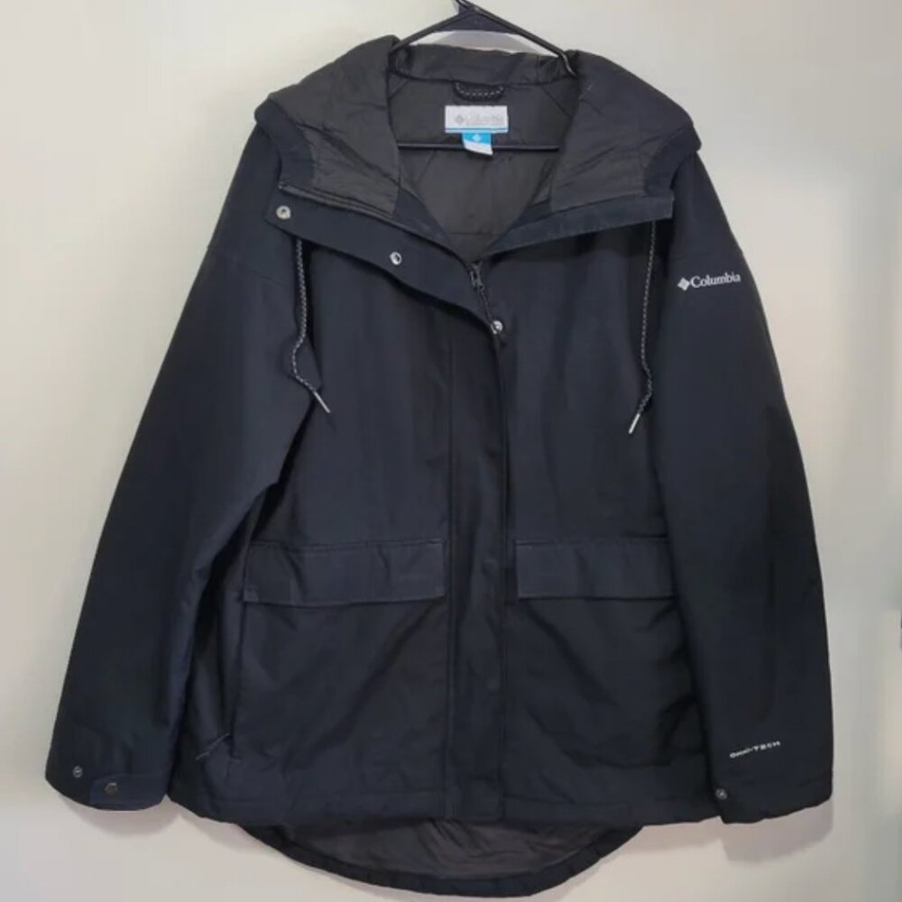 Columbia South Canyon Jacket- Black, XL, Waterproof